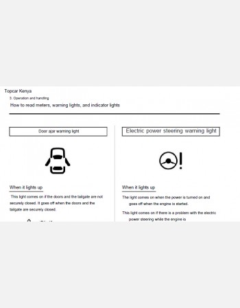 mazda verisa 2013 2014 & 2015 owners manual